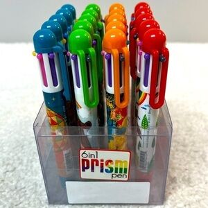OOLY/Int'l Arrivals 6-in-1 Prism Pen Set of 20